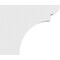 Ekena Millwork Standard Yorktown Architectural Grade PVC Rafter Tail, 5"W x 10"H X 12"L RFTP05X10X12YOR - alternate 2